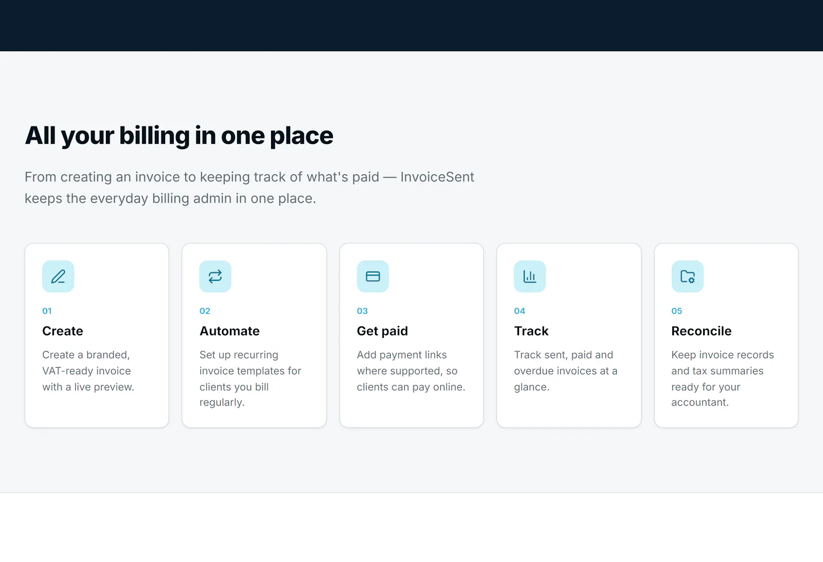 InvoiceSent screenshot 2