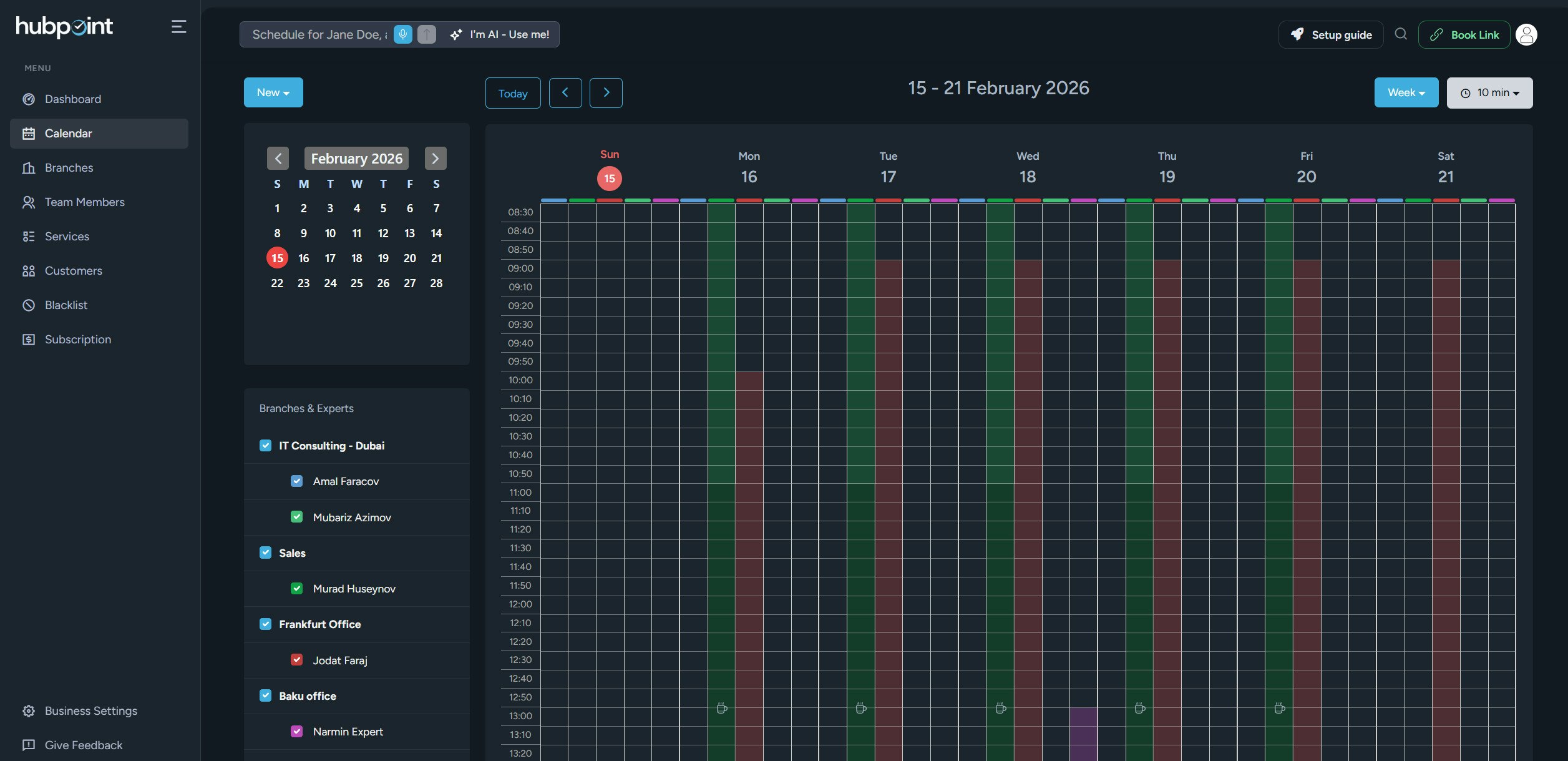 Hubpoint - Screenshot 2 showing product features and functionality