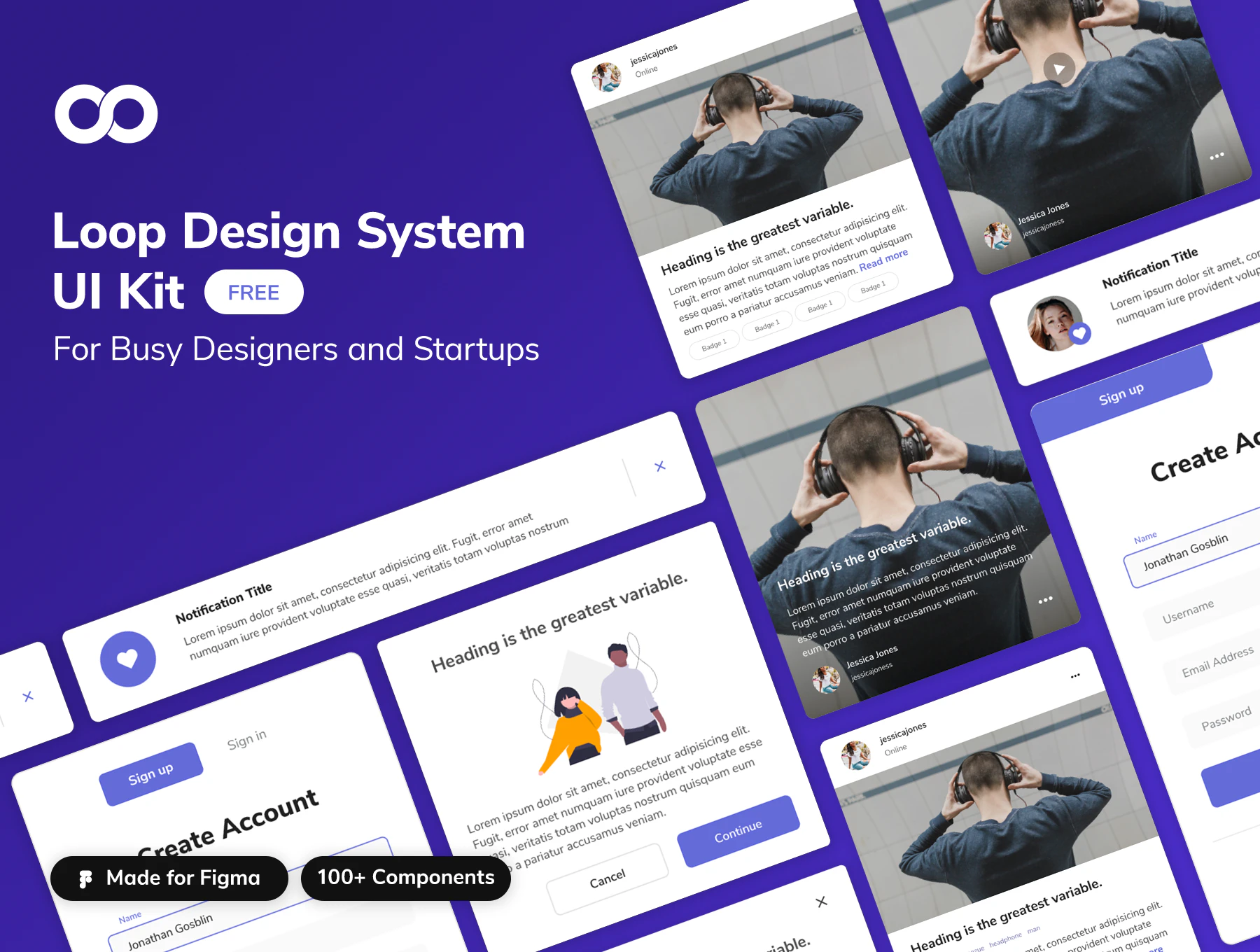 Loop Design UI kit V2