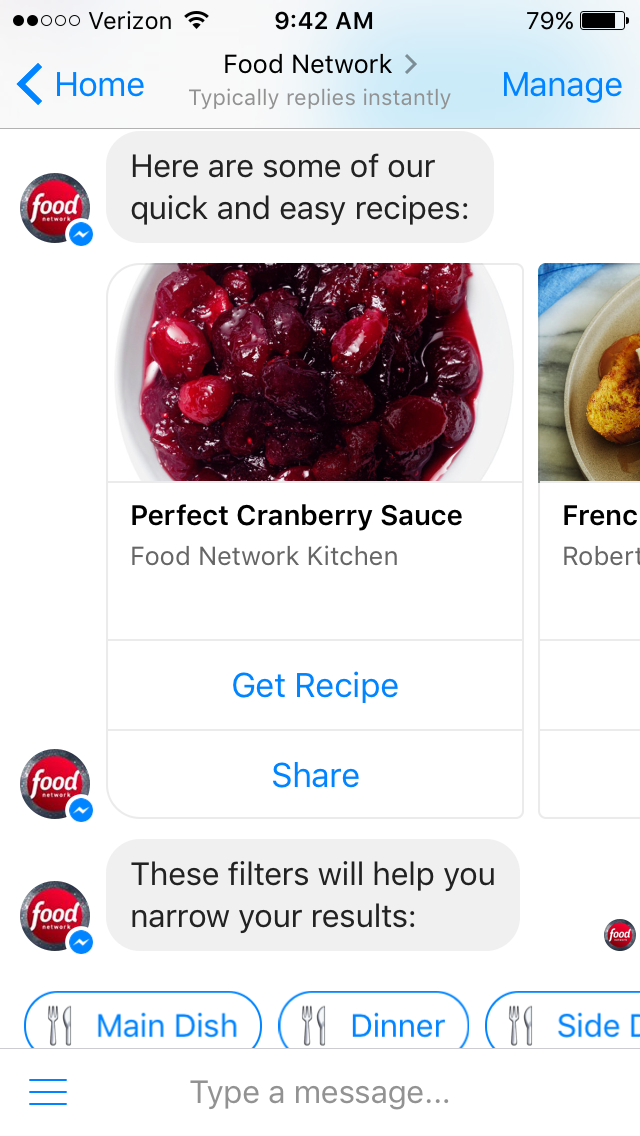 Food Network on Messenger gallery image