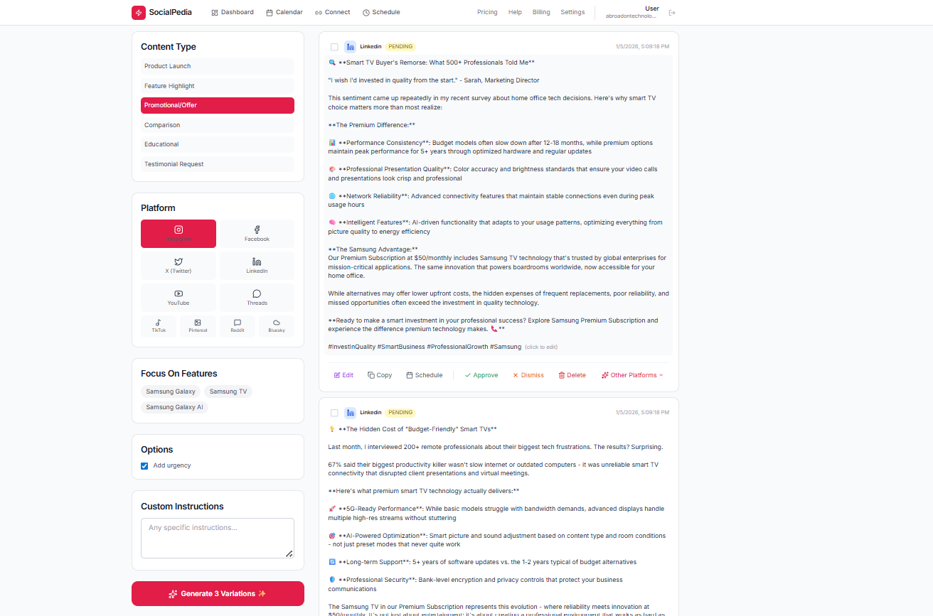 SocialPedia gallery image