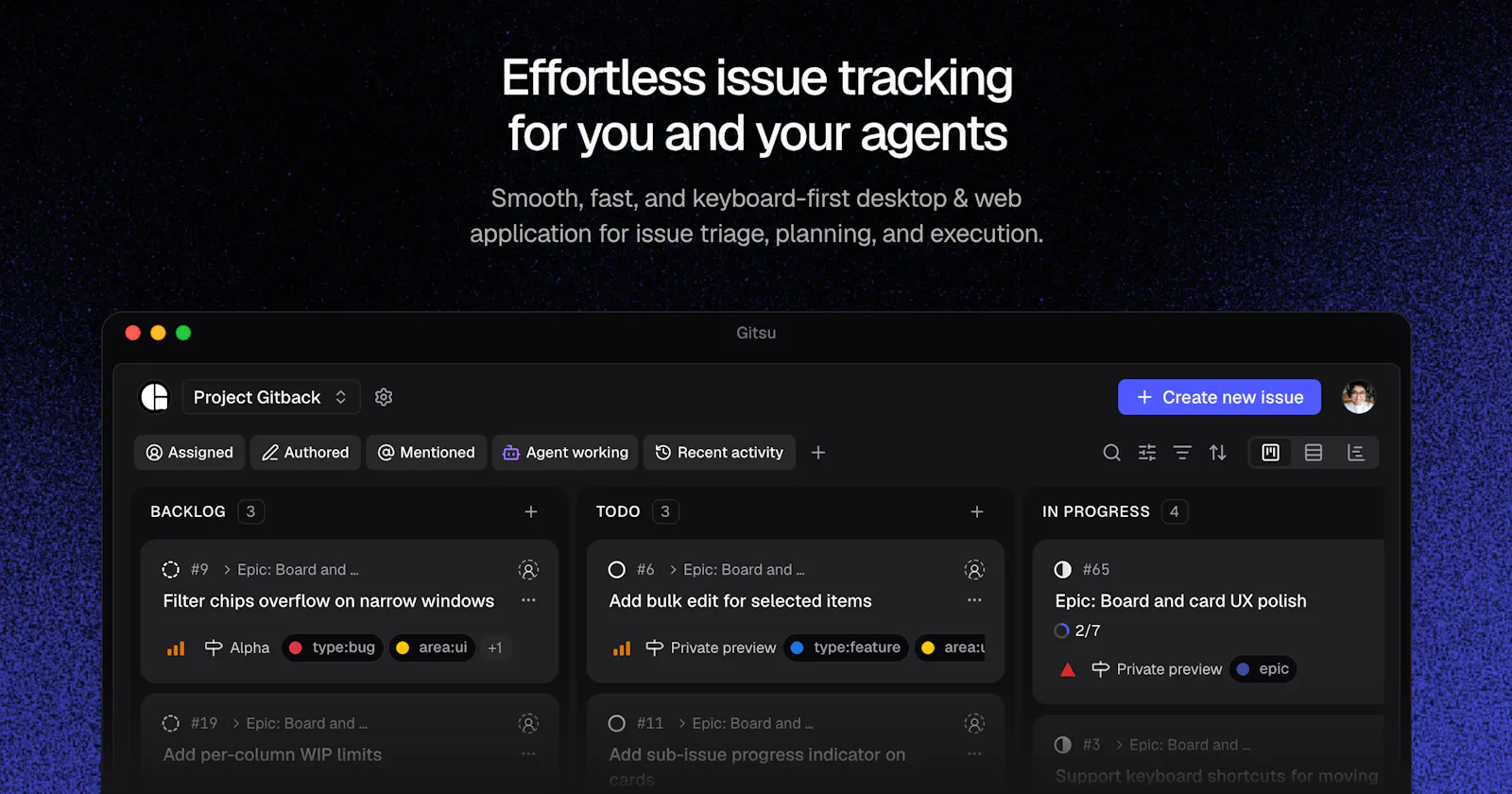 Gitsu screenshot 2
