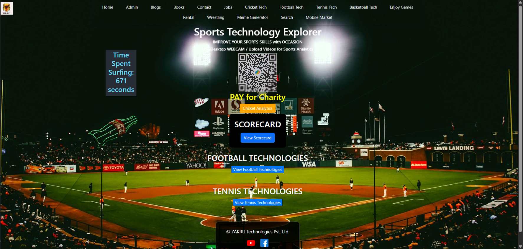 Sports Technology Explorer