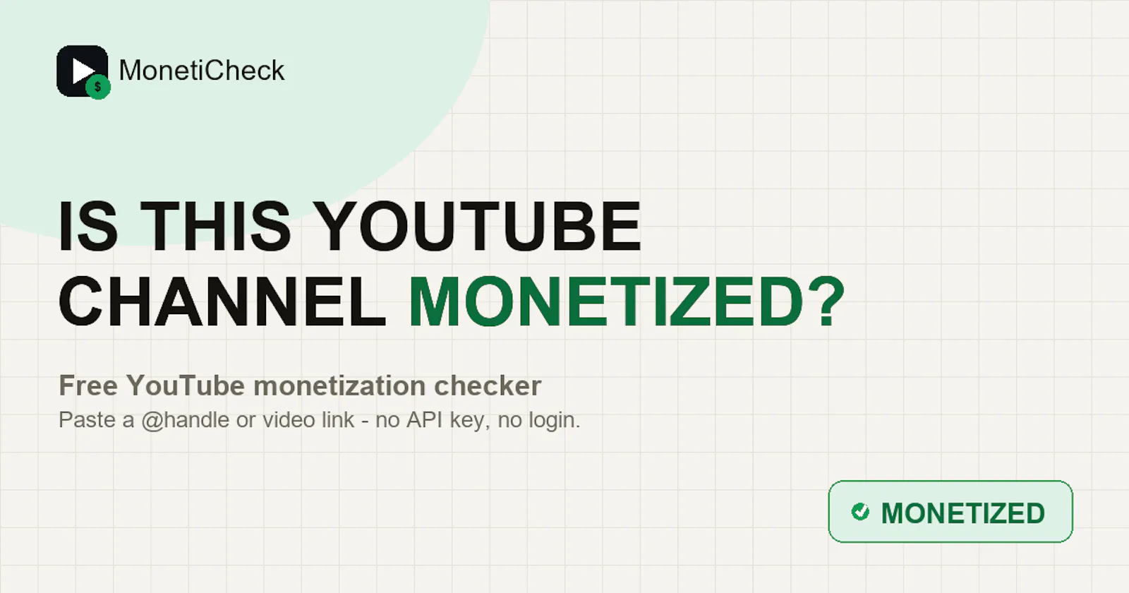 YouTube Monetization Checker screenshot 1