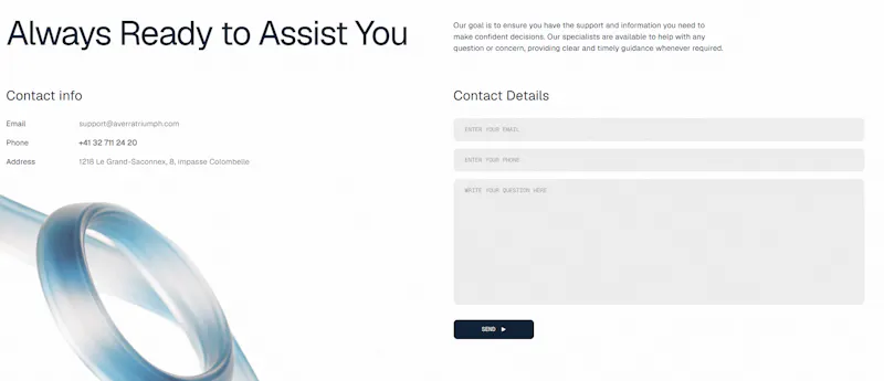 AverraTriumph screenshot 2