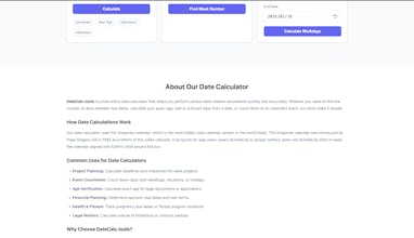 DateCalc.tools gallery image