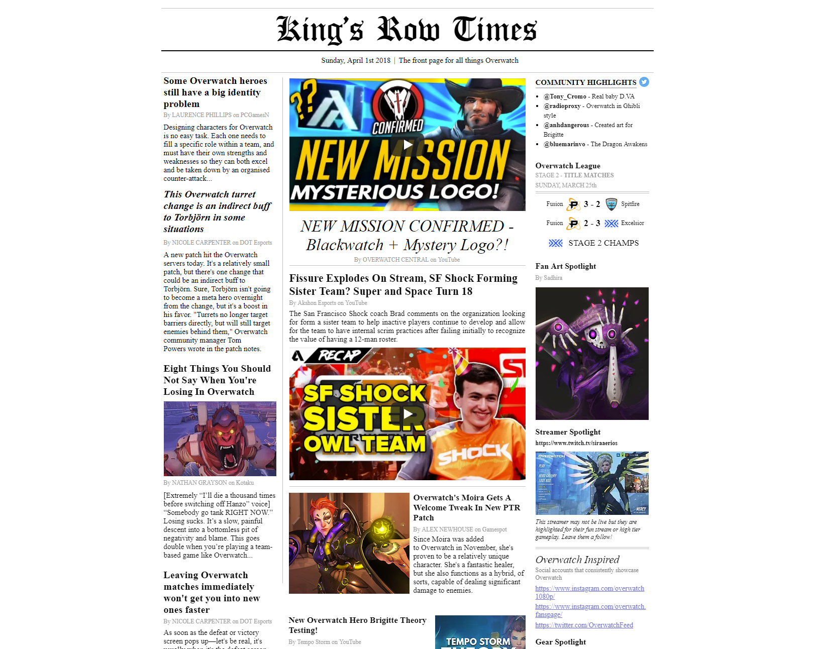 King's Row Times gallery image