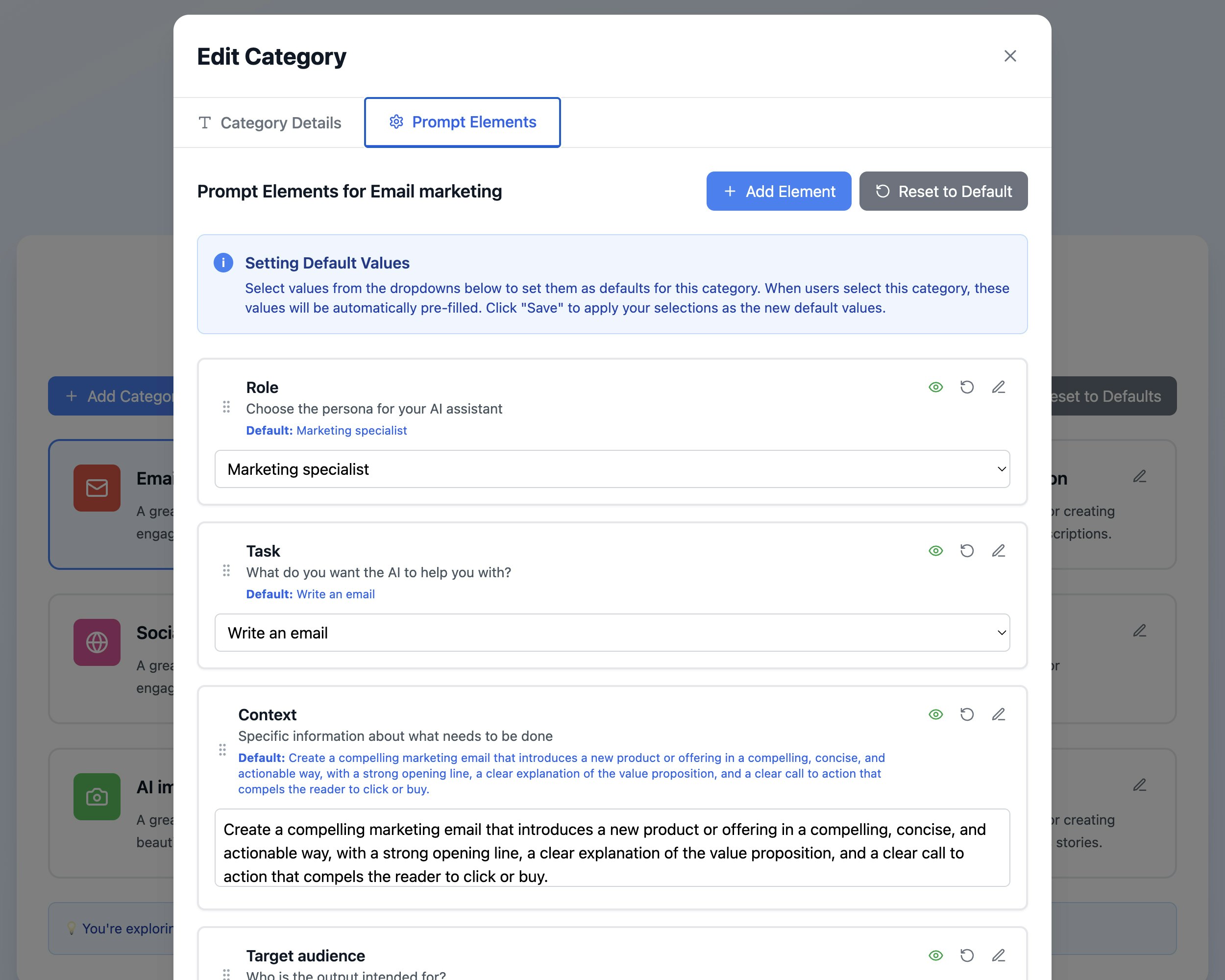 Prompt Builder gallery image