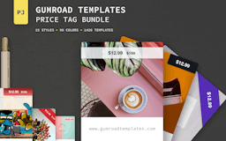 Templates for Gumroad media 1