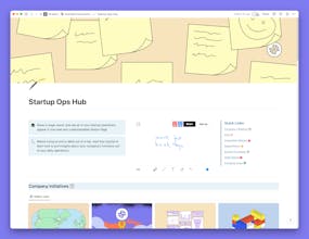 Startup Ops Hub for Notion gallery image