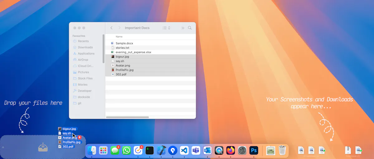 Dockside app for Mac