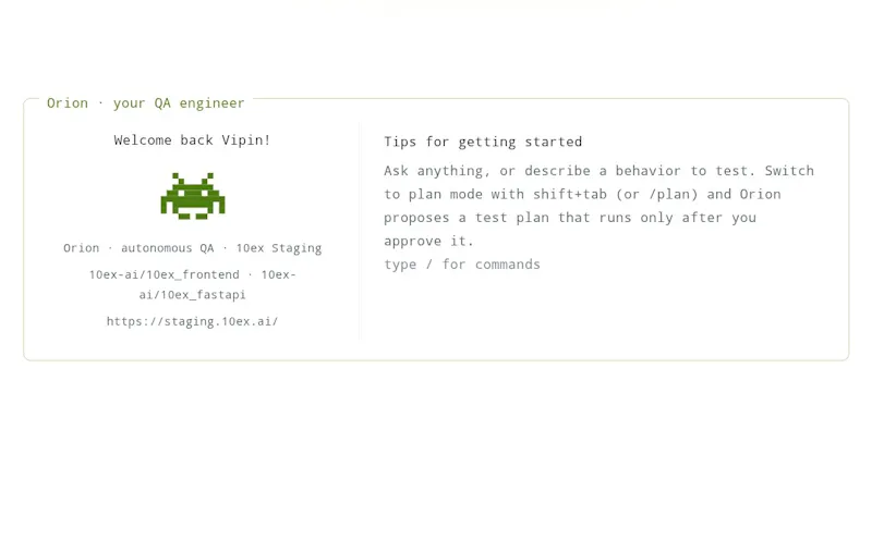 Orion screenshot 1