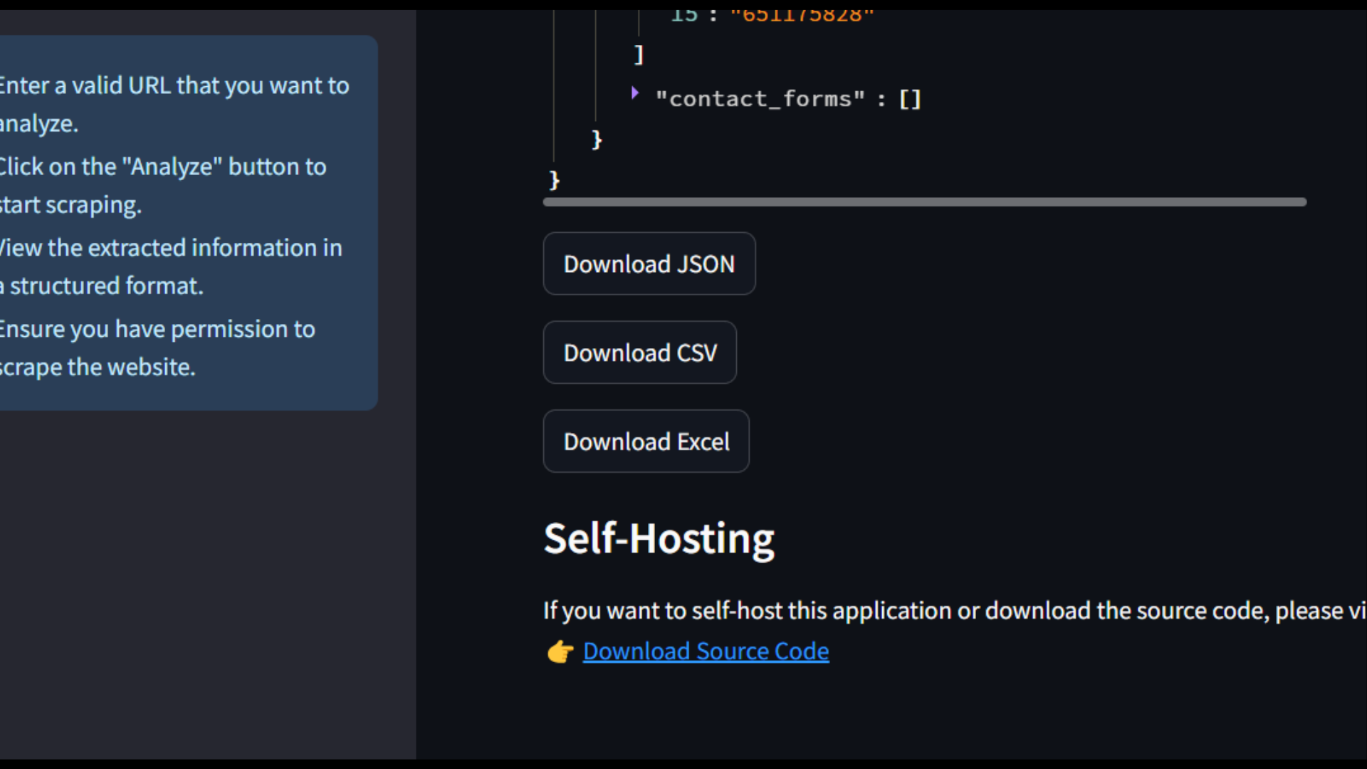 Scrape Genie: การวิเคราะห์ข้อมูล SEO และเว็บ - วิเคราะห์ข้อมูลเว็บไซต์ในไม่กี่วินาทีด้วยเอาต์พุตที่ดาวน์โหลดได้ media 5