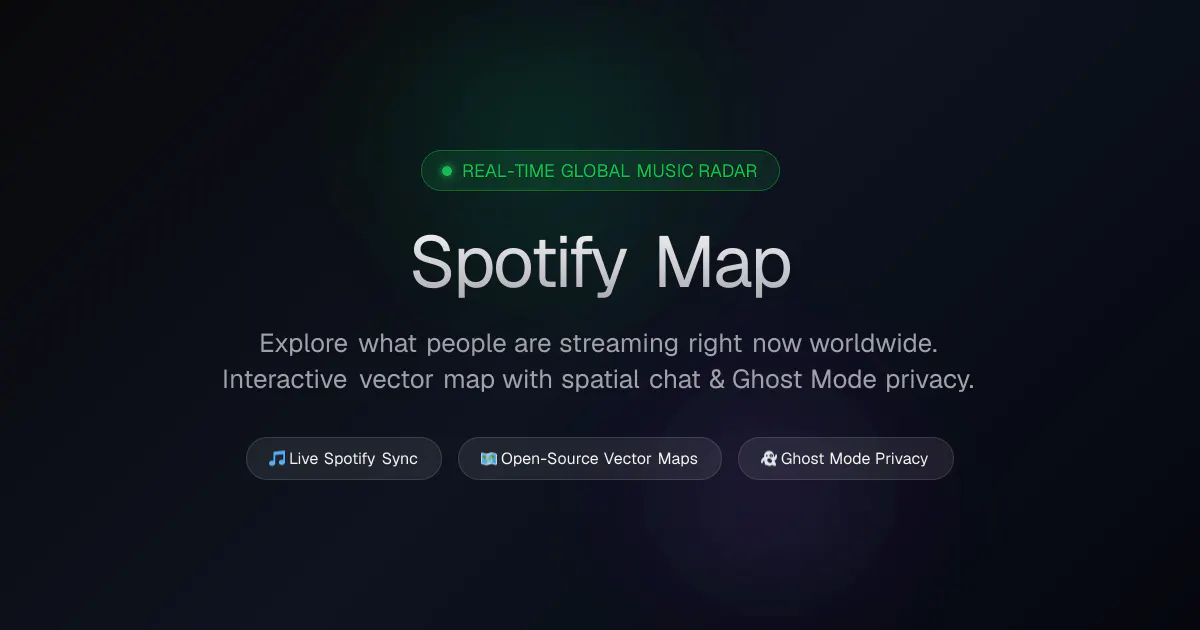 Spotify Map gallery image