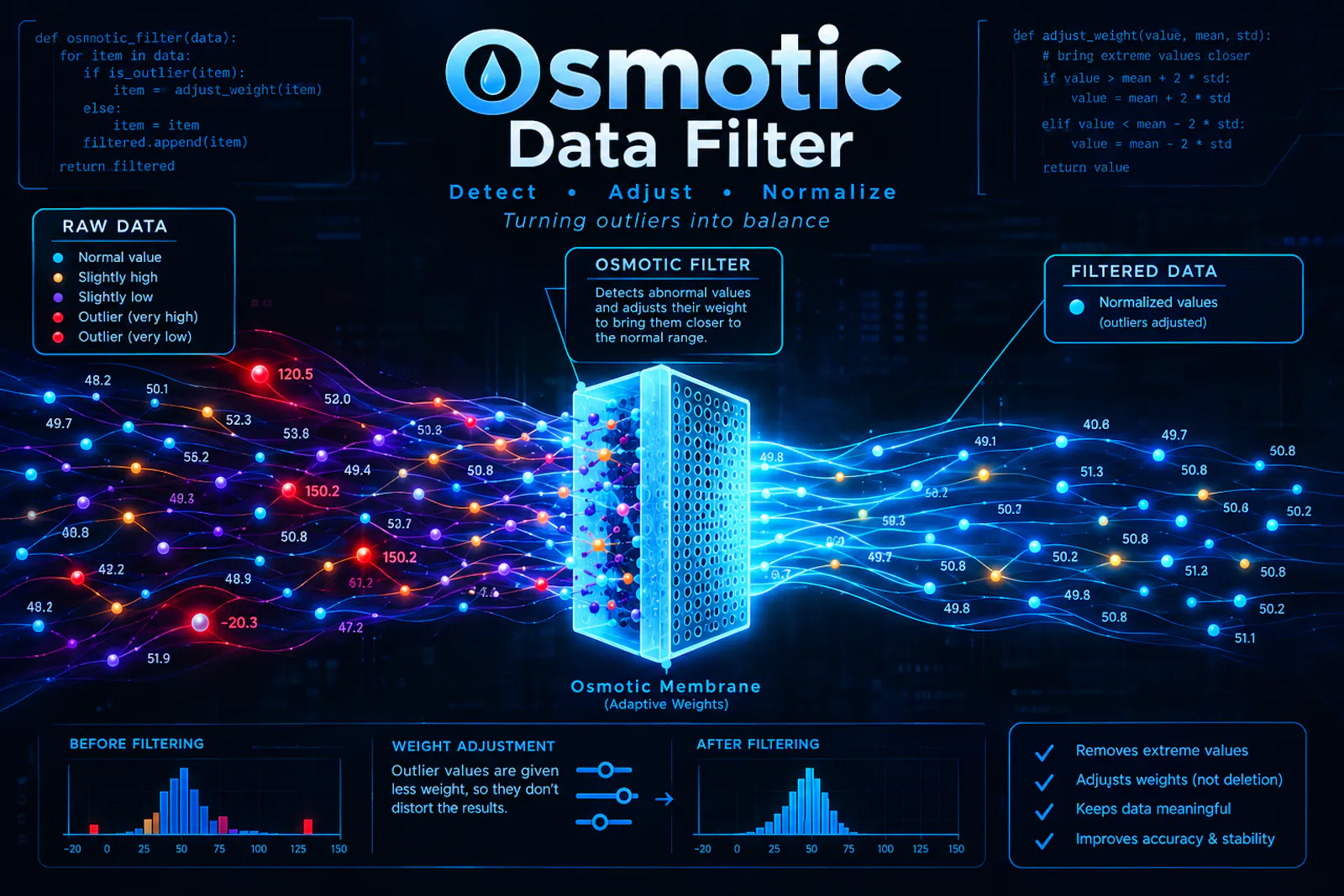 Osmotic Data Filter (ODF) screenshot 1
