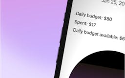 Budget, goal & expense tracker media 2