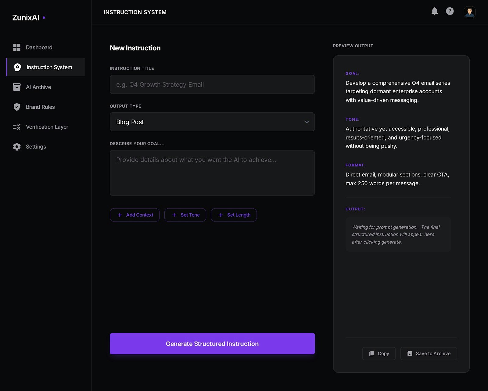 Zunix AI gallery image