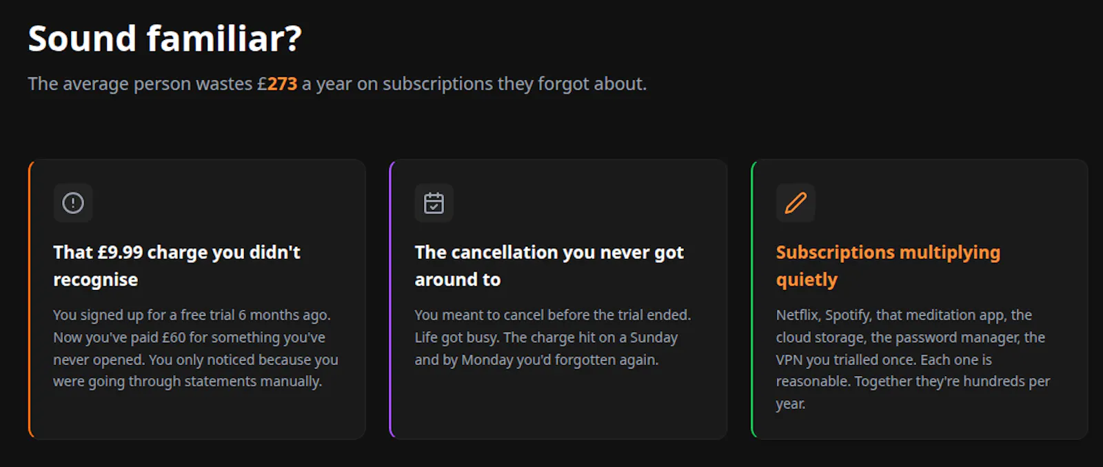Subscription Incinerator  screenshot 6