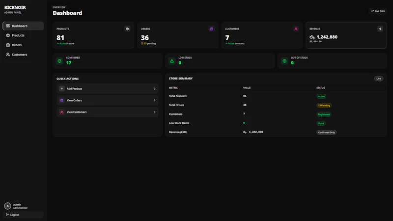 Kicknoir screenshot 4