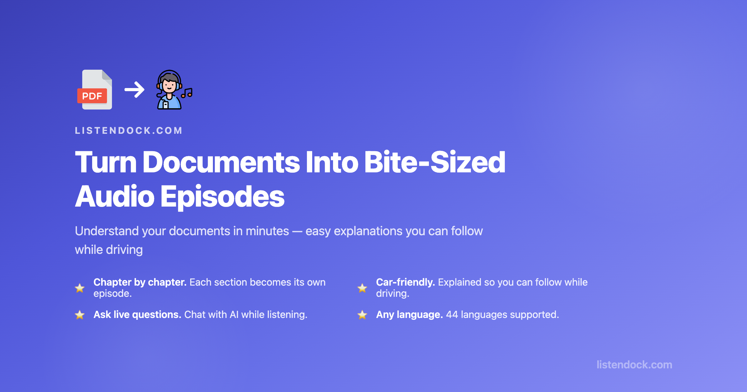 ListenDock gallery image