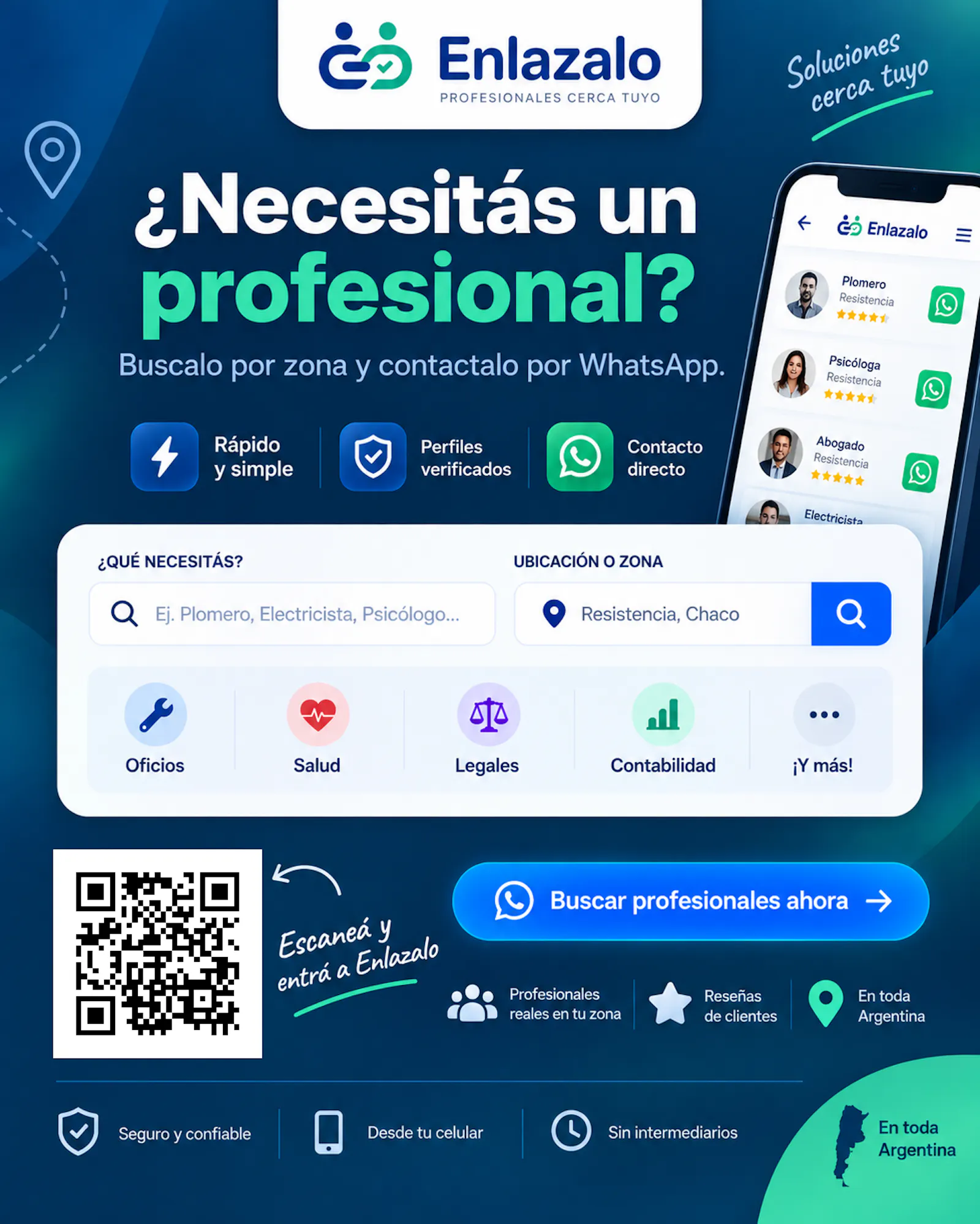 Enlazalo screenshot 1