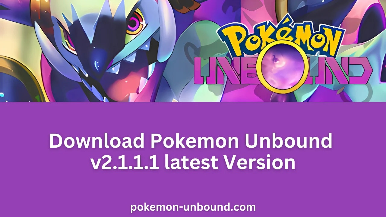 Media Pokemon-Unbound - Muat turun Pokemon Unbound v2.1.1.1 Versi Terkini 1