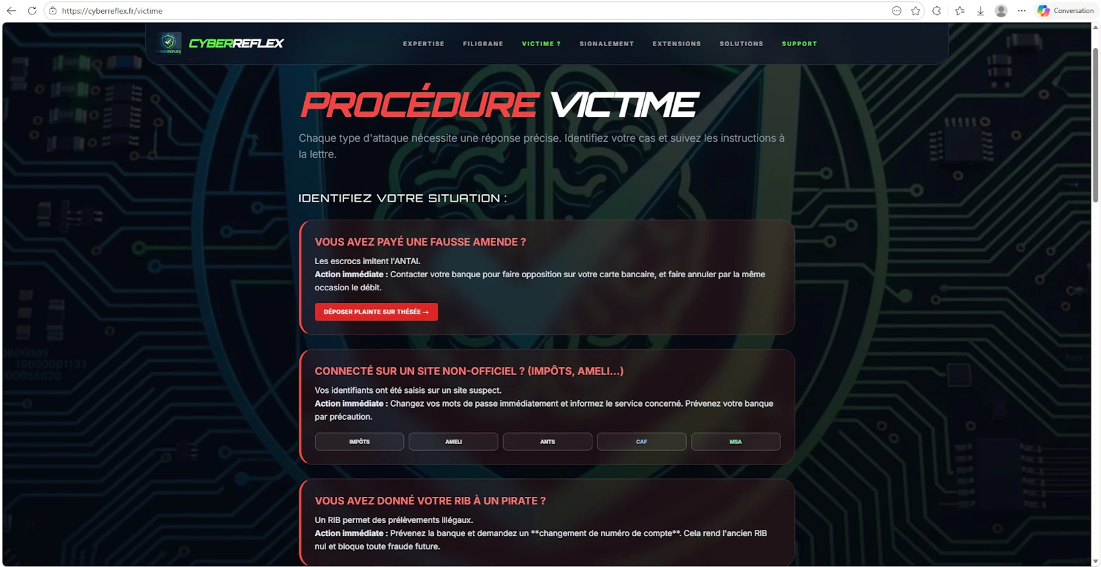 CyberReflex screenshot 2