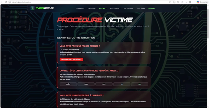 CyberReflex screenshot 2