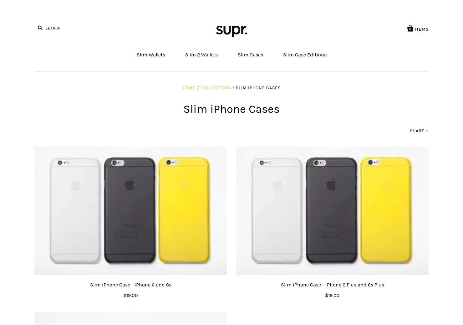 Slim iPhone Cases