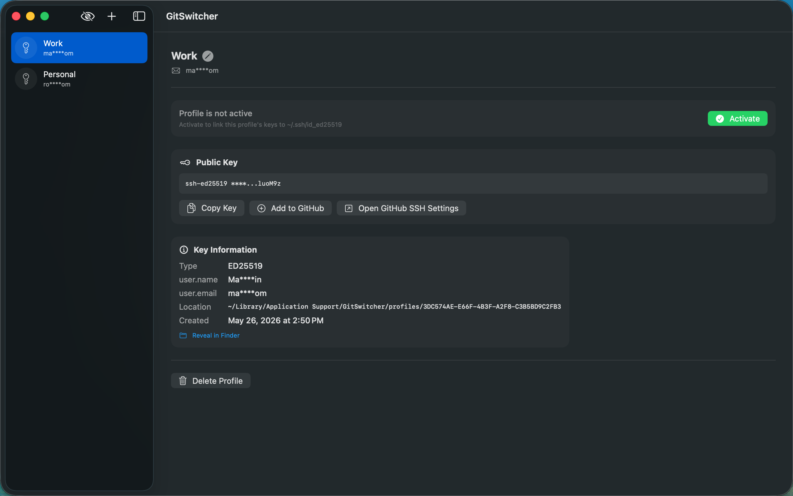 GitSwitcher gallery image