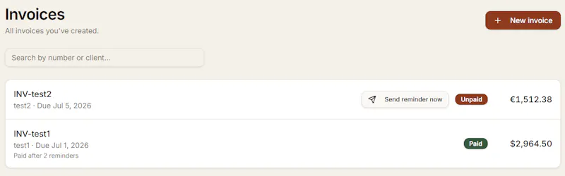 Ledgerly — Invoice Tracking screenshot 4