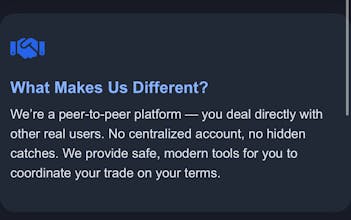 CryptoBSE - Buy sell exchange locally gallery image