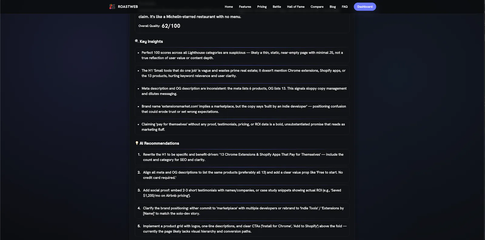 RoastWeb screenshot 9