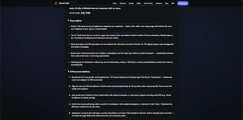 RoastWeb screenshot 9