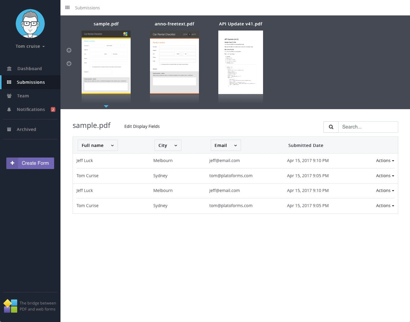 PlatoForms gallery image