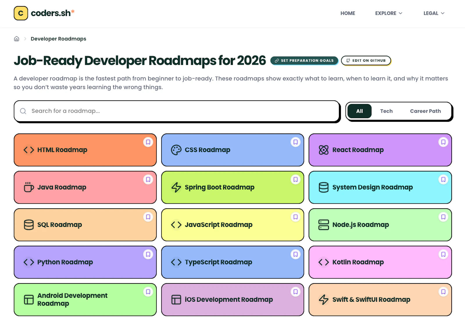 Coders.sh screenshot 2