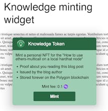 Knowledge Token gallery image