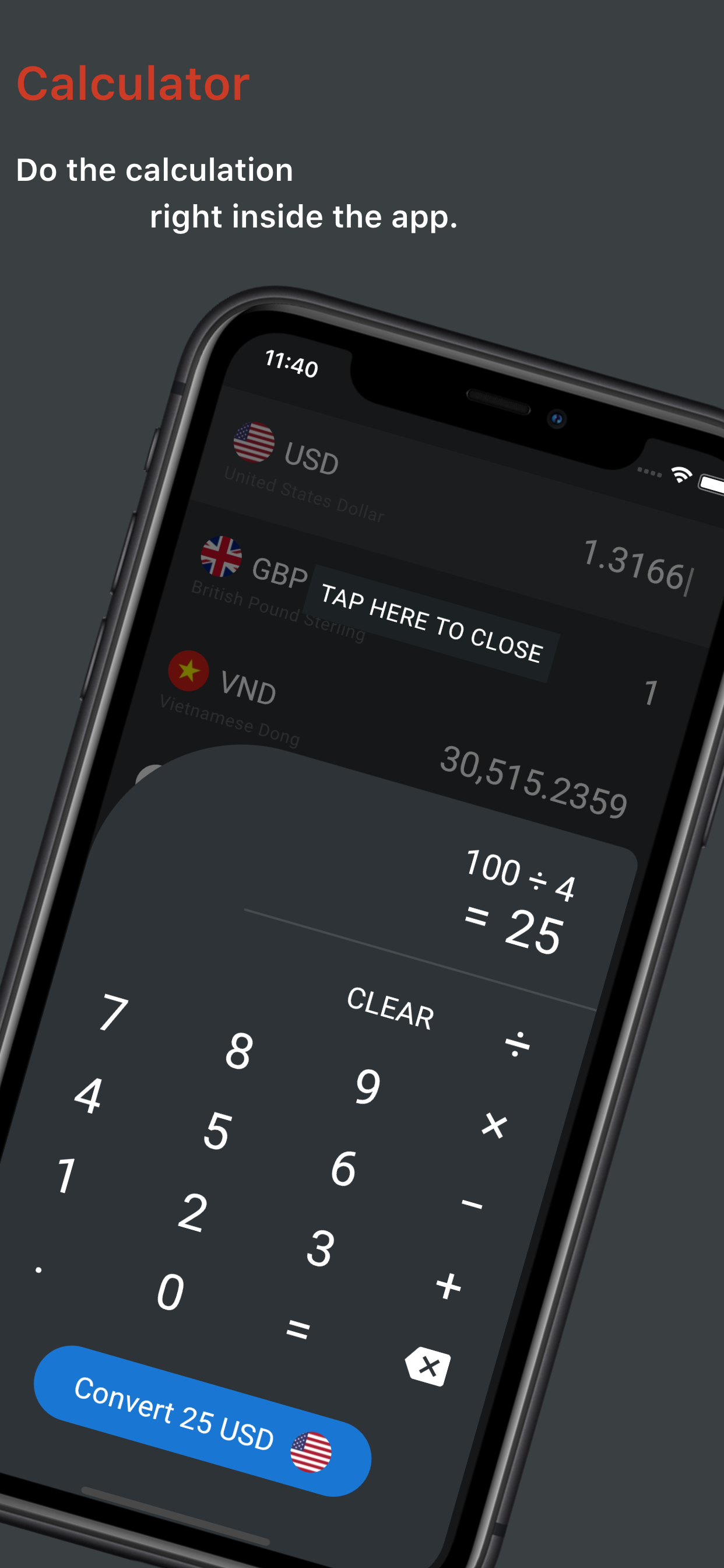 Walter's Currency Converter 3 gallery image