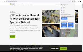 Media Extractor - Chrome Extenstion gallery image