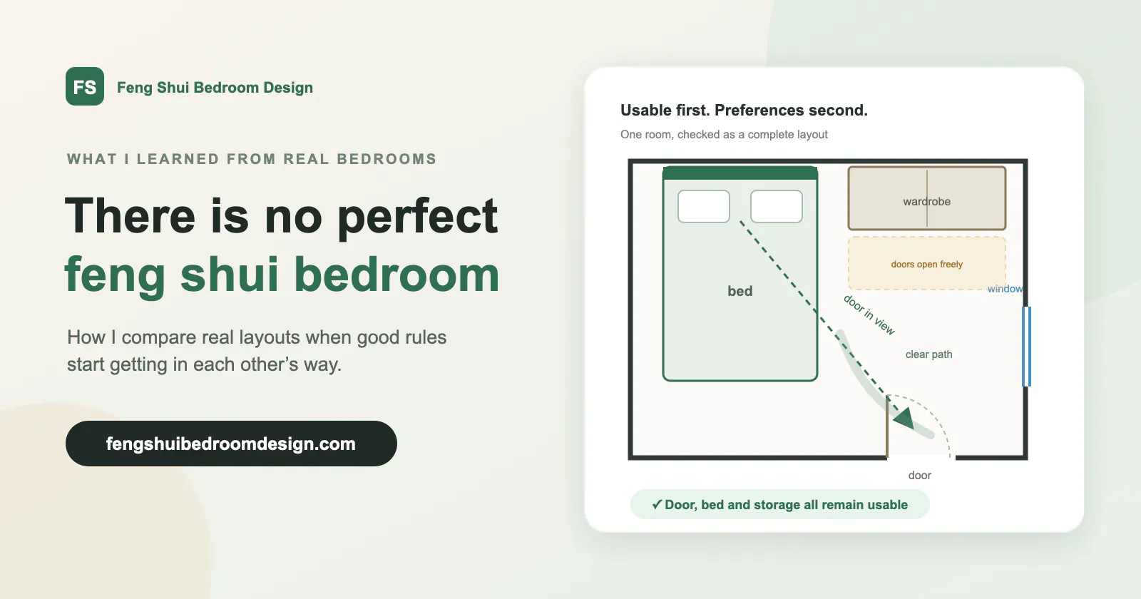 feng shui bedroom