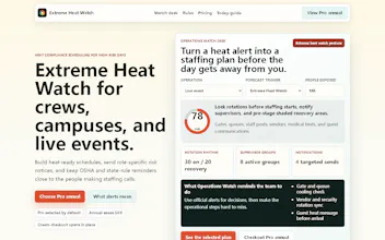Extreme Heat Watch gallery image
