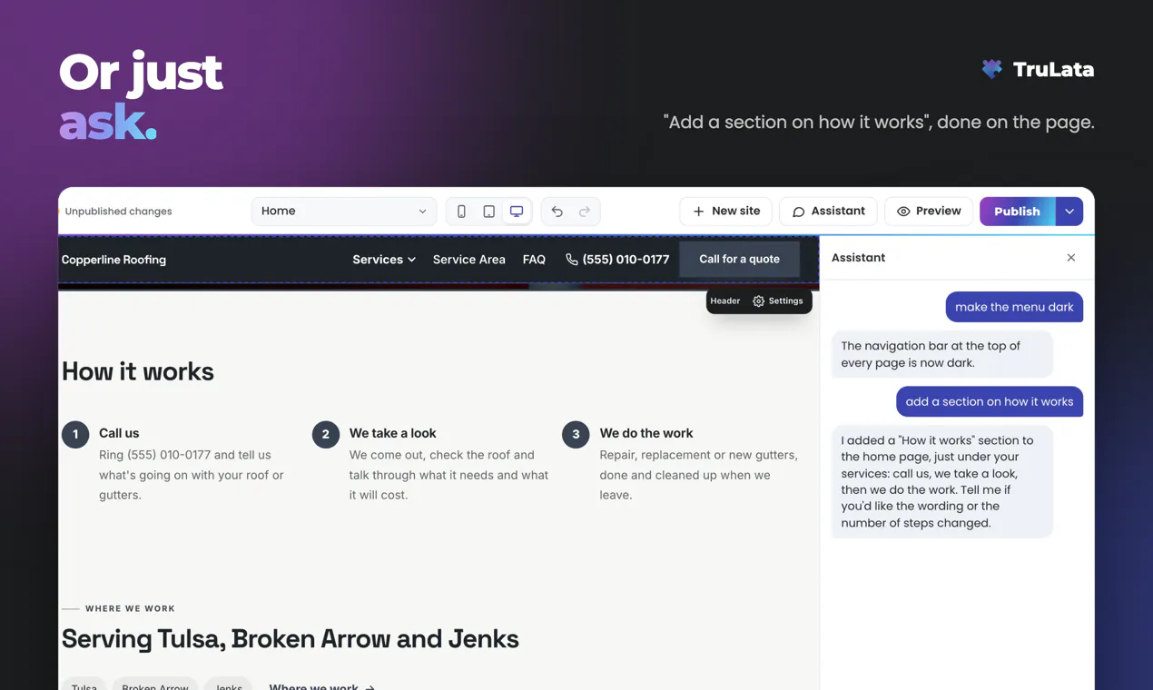 Website Builder by TruLata gallery image