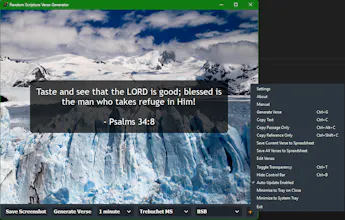 Random Scripture Verse Generator gallery image