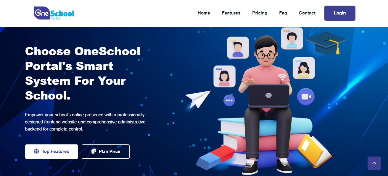 Cổng thông tin Oneschool media 2