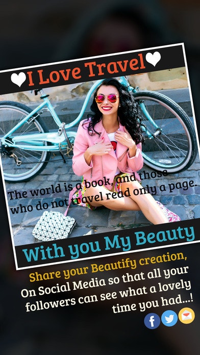 Text On Photo - Selfie Caption | iOS gallery image