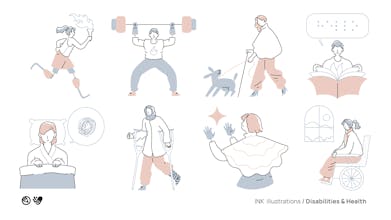 Ink illustrations gallery image