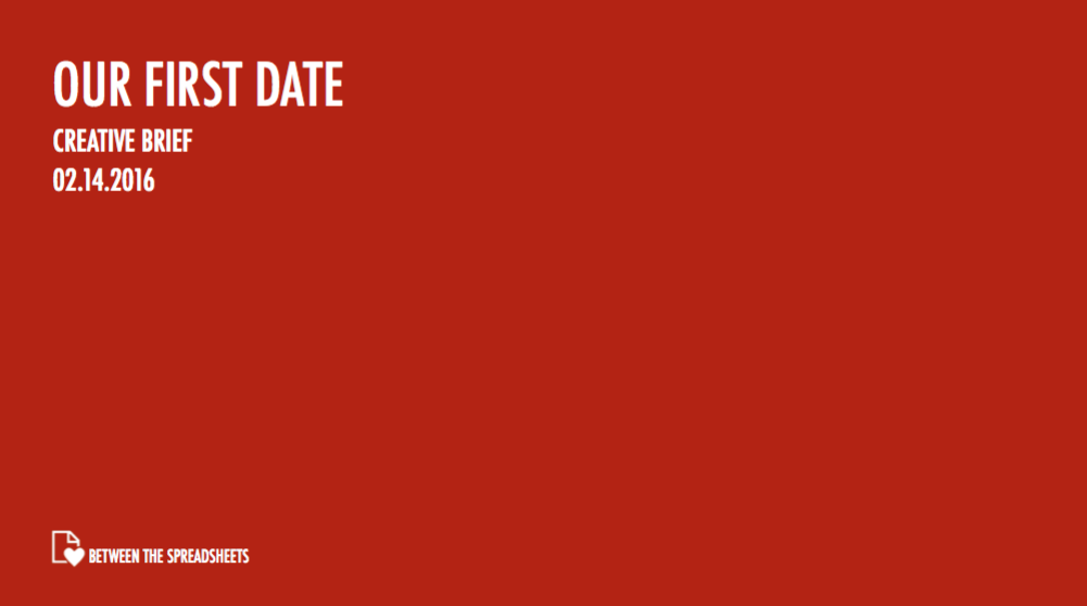 BETWEEN THE SPREADSHEETS gallery image