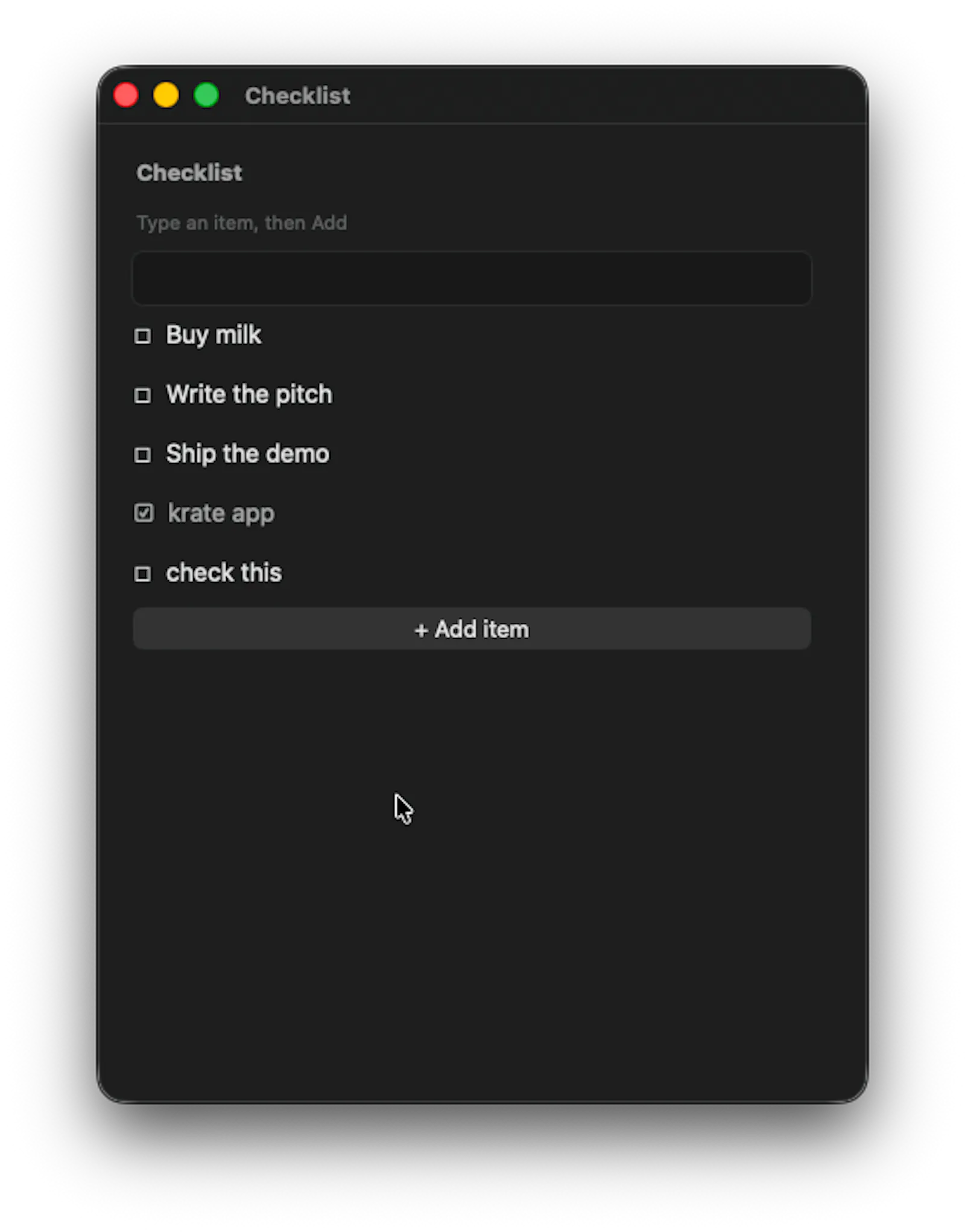 Krate screenshot 7