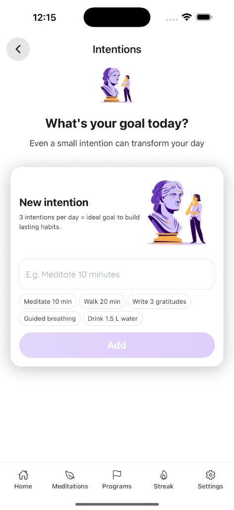 Erenya: Meditation & Wellness - Screenshot 4 showing product features and functionality