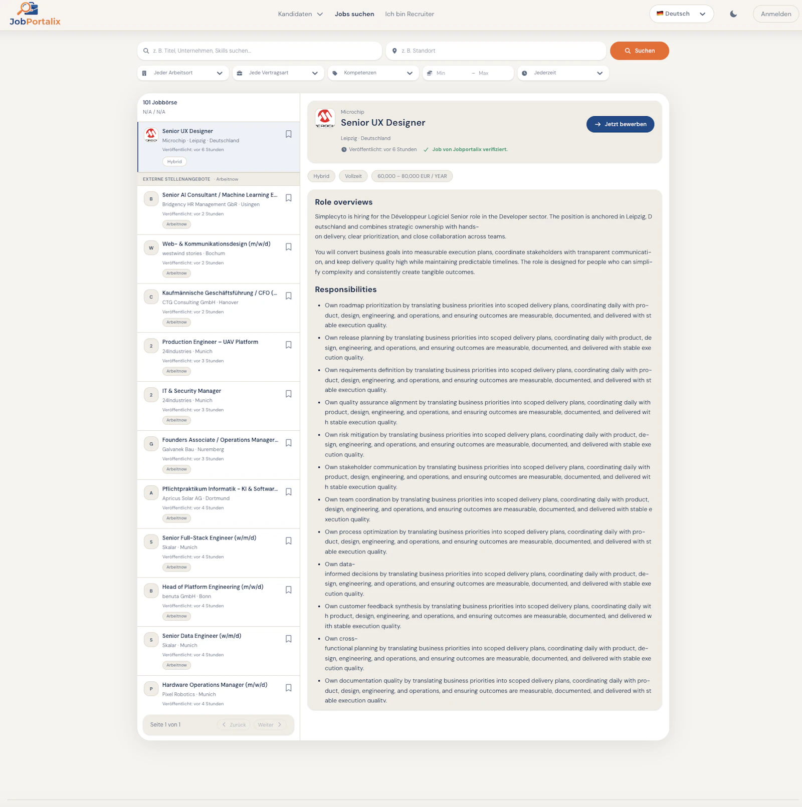 Jobportalix screenshot 4